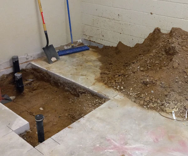 Sewer Line Repair & Sewer Line Replacement service illustrated
